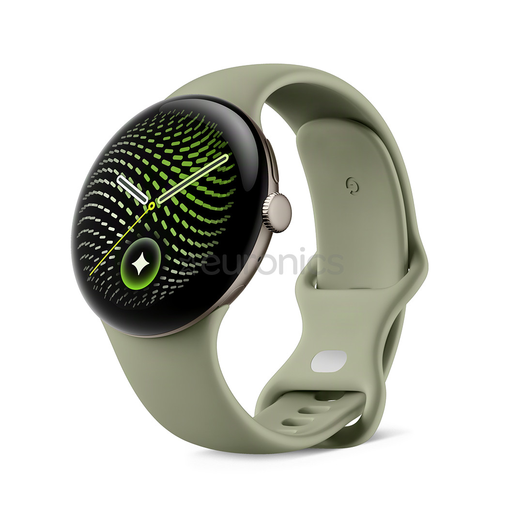 Google Pixel Watch 5, 45 mm, zaļa/pelēka - Viedpulkstenis