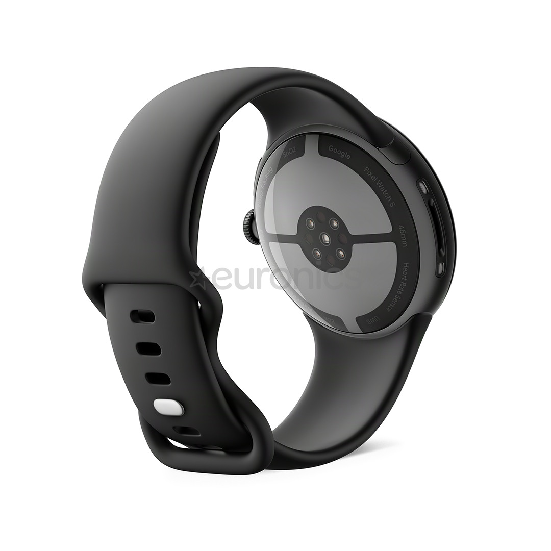 Google Pixel Watch 5, 45 mm, melna - Viedpulkstenis