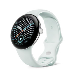 Google Pixel Watch 5, 45 mm, gaiši zila/sudraba - Viedpulkstenis