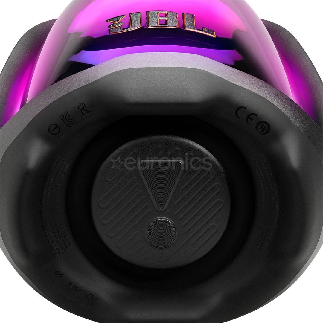 JBL Pulse 6, melna - Portatīvais bezvadu skaļrunis