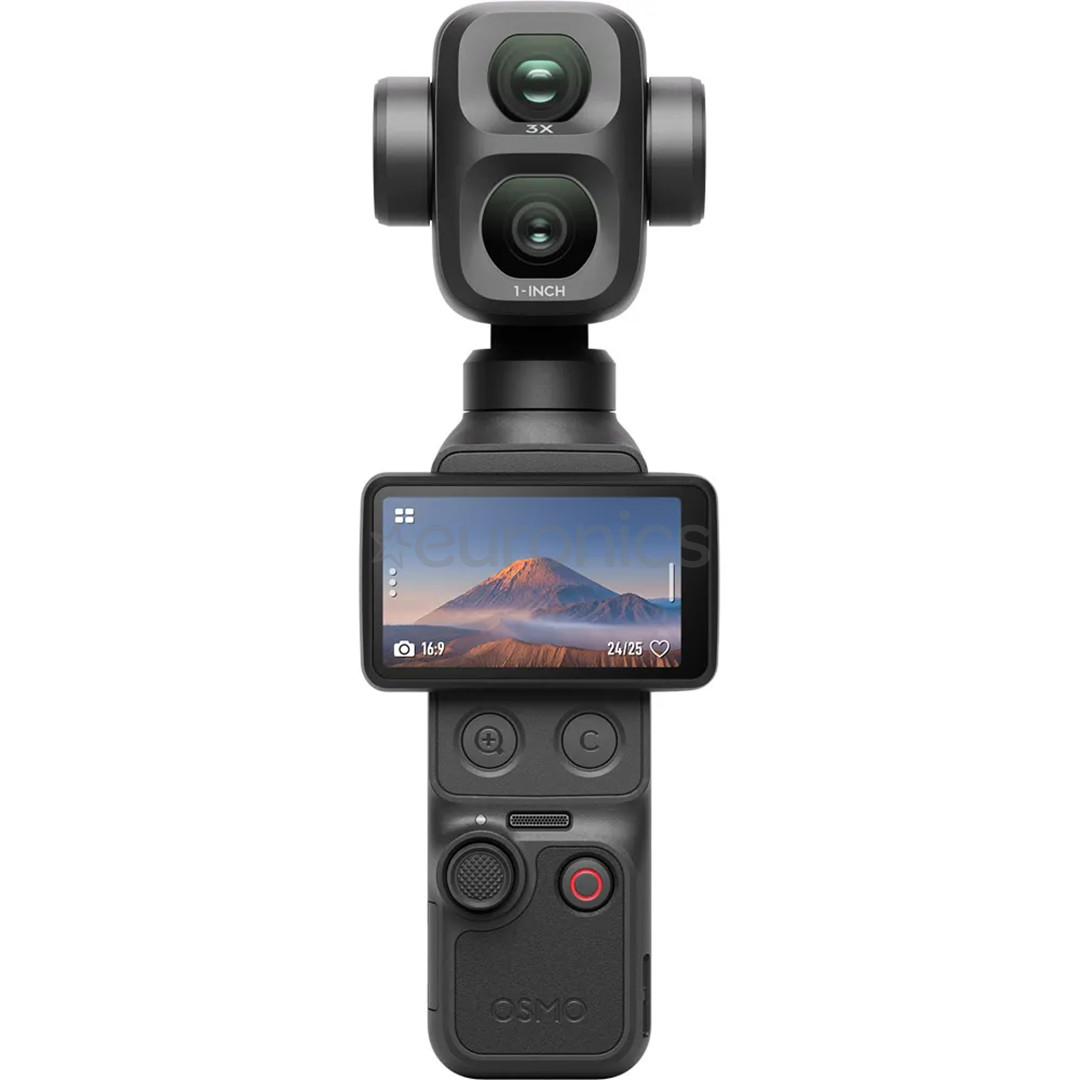 DJI Osmo Pocket 4P Vlog Combo, черный - Камера со стабилизатором