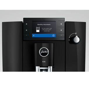 JURA E6 Piano Black (ED), black - Espresso machine