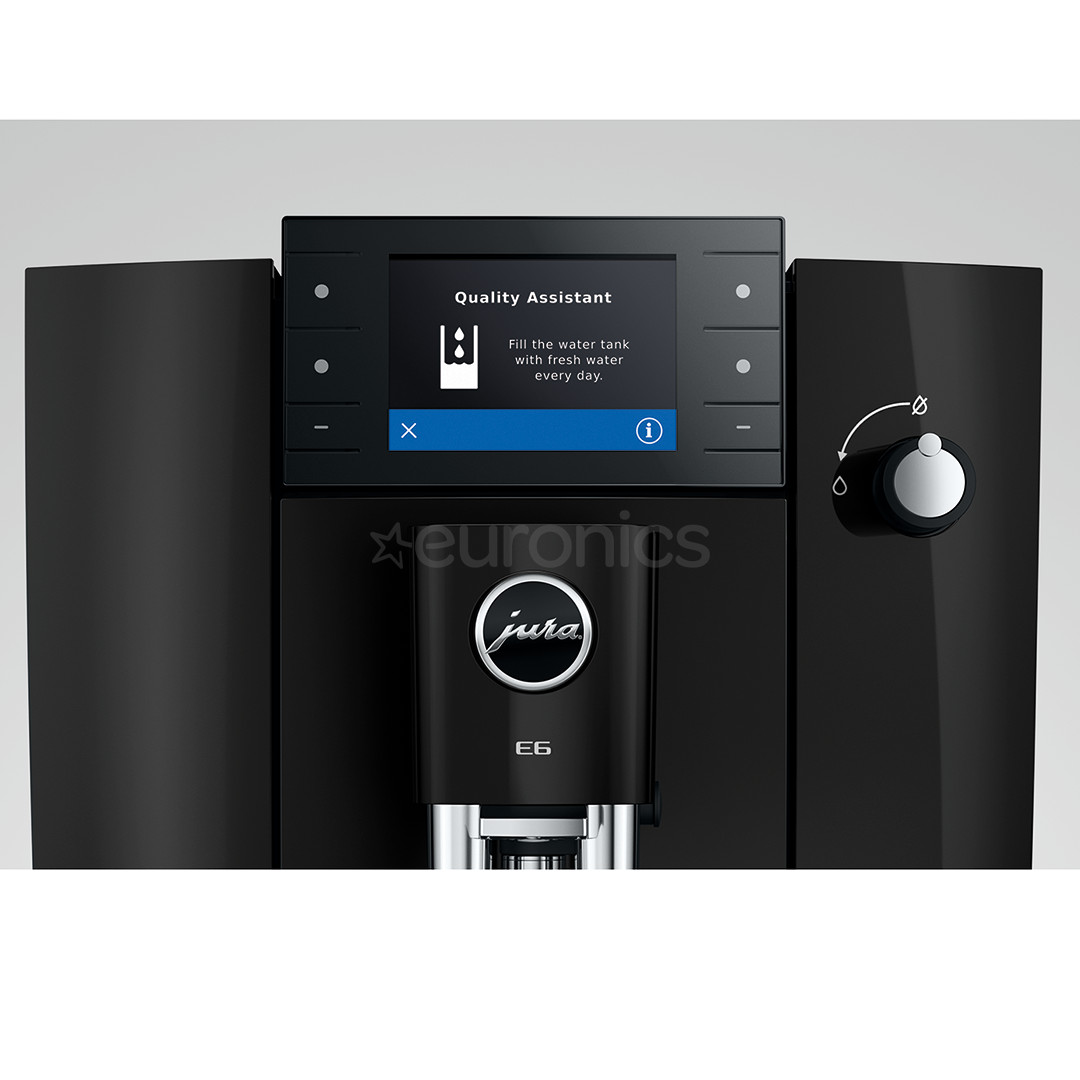 JURA E6 Piano Black (ED), black - Espresso machine