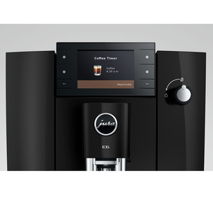 JURA E6 Piano Black (ED), black - Espresso machine