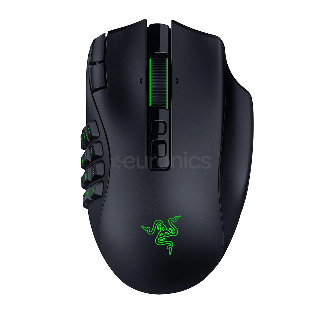 Razer Naga V3 Pro, melna - Bezvadu datorpele