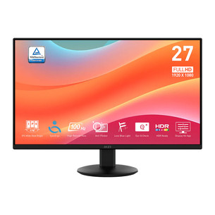 MSI PRO MP272L, 27'', FHD, IPS, 100 Hz, melna - Monitors 9S6-3PD6CT-007