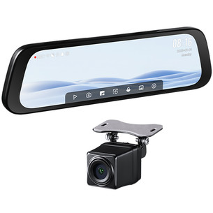 70mai Rearview Dash Cam S500 + RC13, 3K, 128 ГБ, черный - Видеорегистратор S500