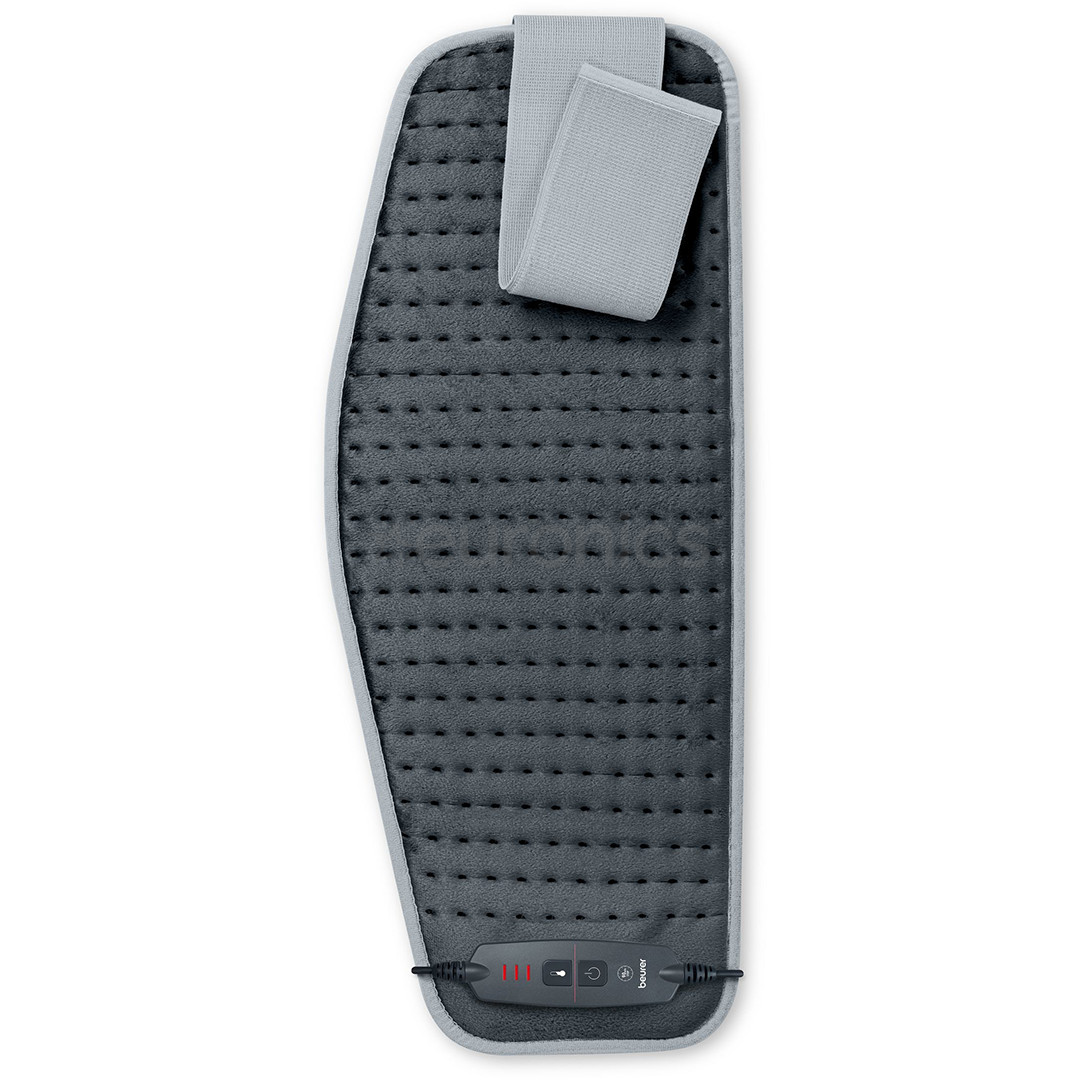 Beurer, HK 60 Cosy, 69x28 см, серый - Электрическая грелка для живота и спины