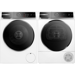 Bosch, 11 kg + 9 kg - Washing machine + Clothes dryer WGB266ACSN+WQB246DAS