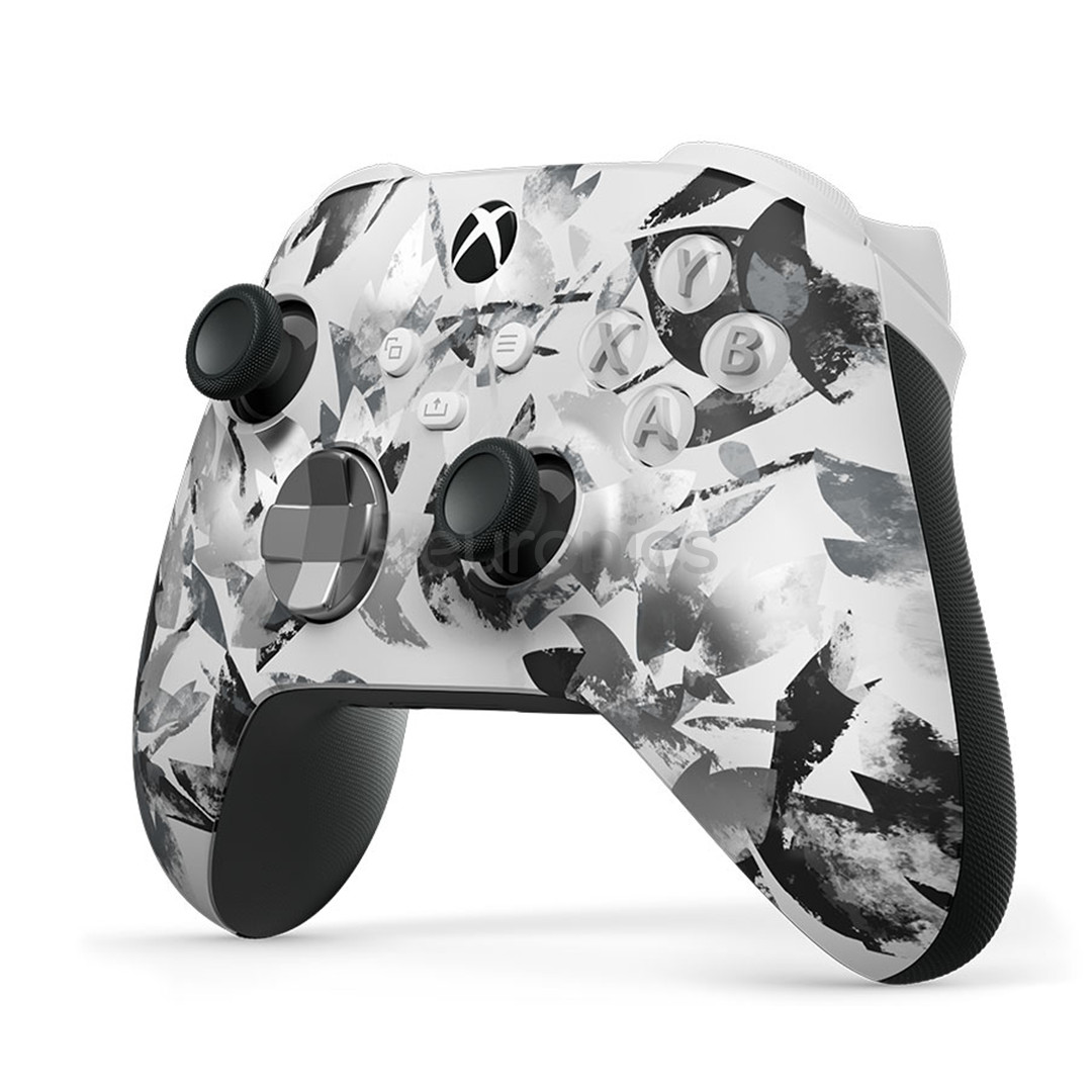Microsoft Xbox Wireless Controller Breaker Series Special Edition, Xbox One / Series X/S, melna/balta - Bezvadu kontrolieris