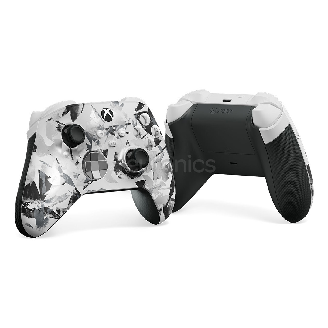 Microsoft Xbox Wireless Controller Breaker Series Special Edition, Xbox One / Series X/S, melna/balta - Bezvadu kontrolieris