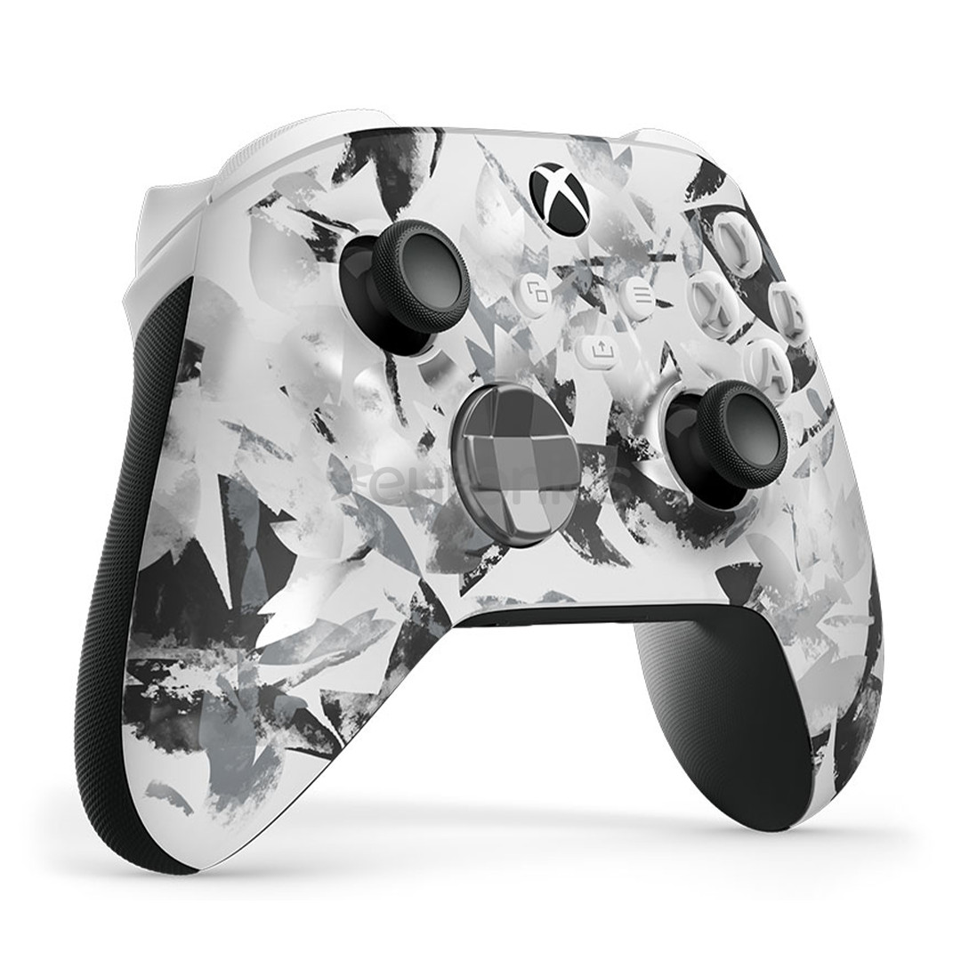Microsoft Xbox Wireless Controller Breaker Series Special Edition, Xbox One / Series X/S, melna/balta - Bezvadu kontrolieris