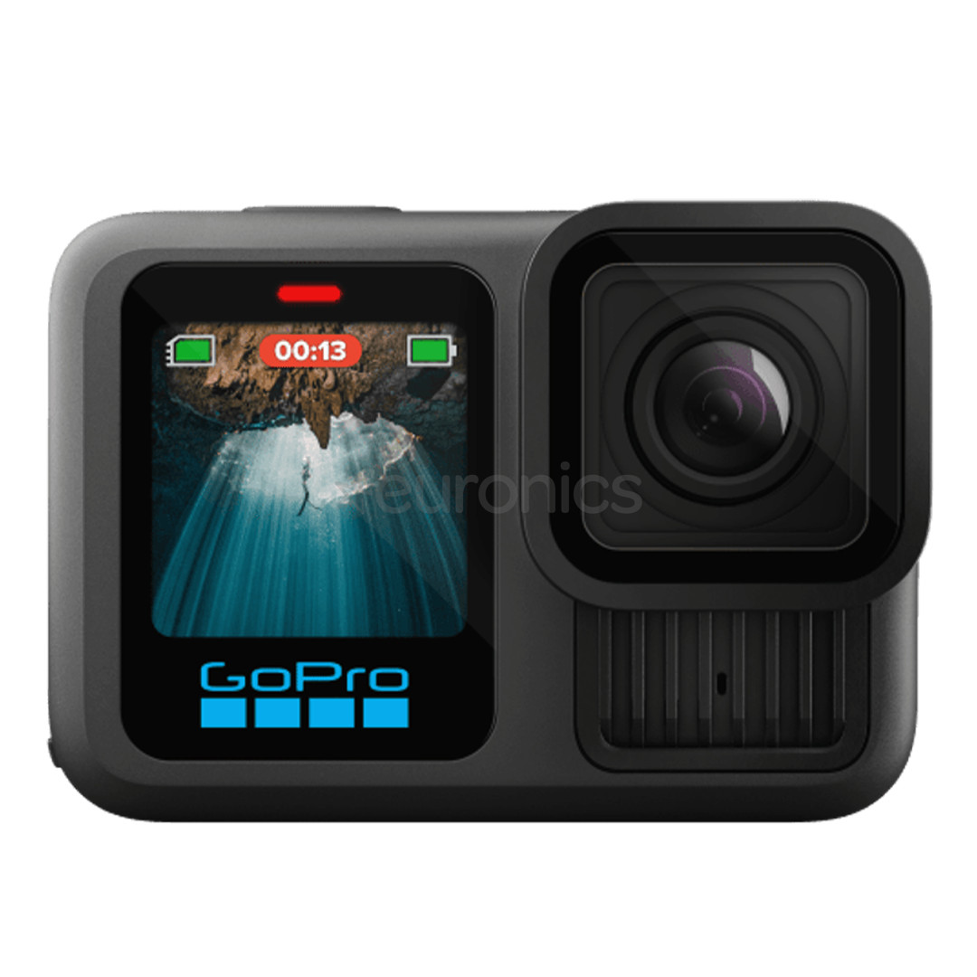 GoPro Hero13 Black Accessories bundle (bez SD kartes), melna - Video kamera
