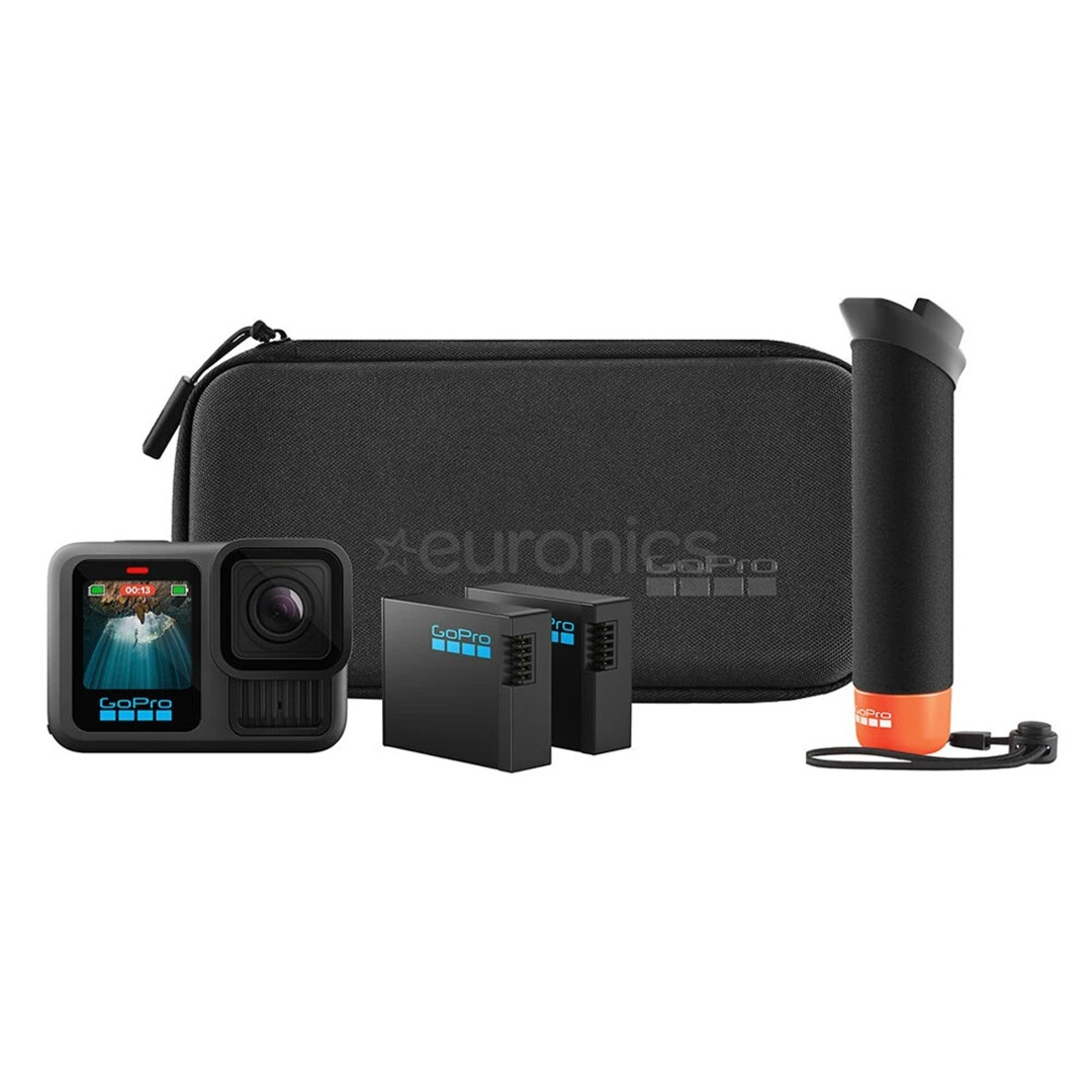 GoPro Hero13 Black Accessories bundle (bez SD kartes), melna - Video kamera
