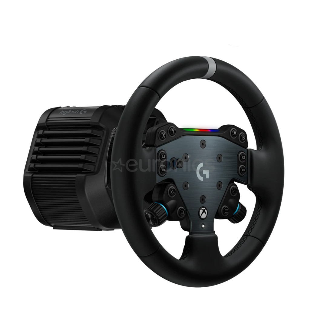 Logitech RS50, PC/Xbox, melna - Spēļu kontrolieris stūre