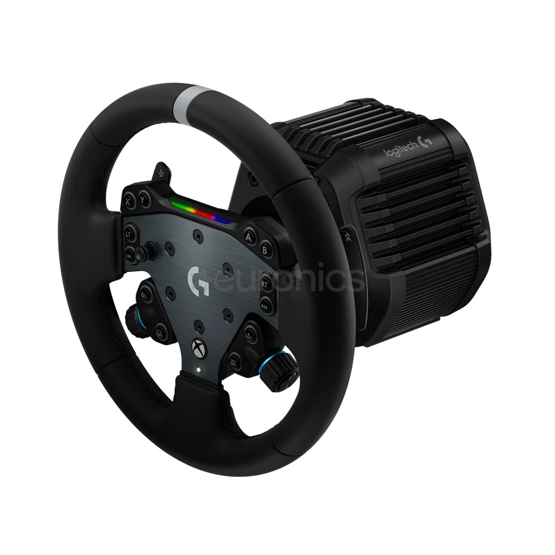 Logitech RS50, PC/Xbox, melna - Spēļu kontrolieris stūre
