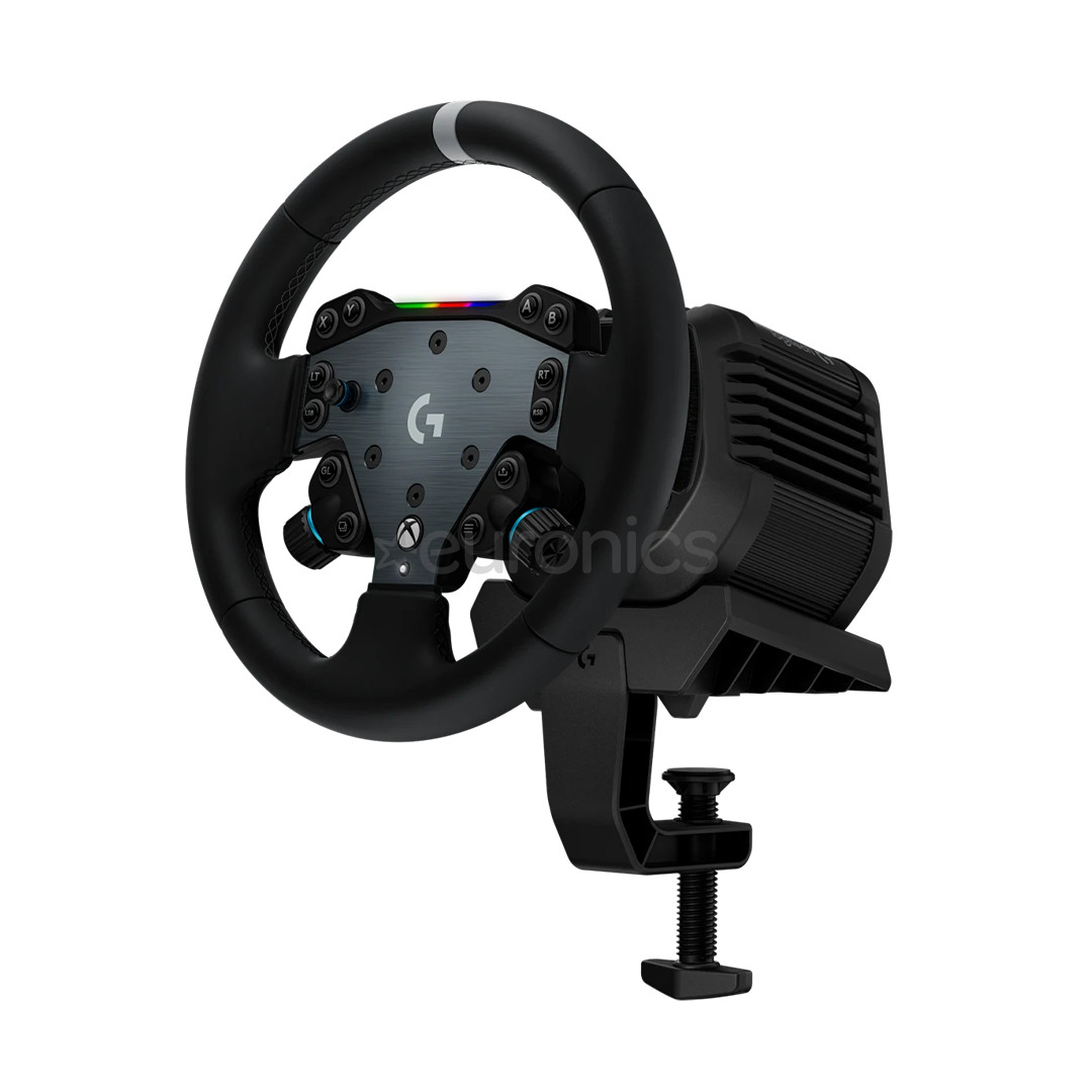 Logitech RS50, PC/Xbox, melna - Spēļu kontrolieris stūre