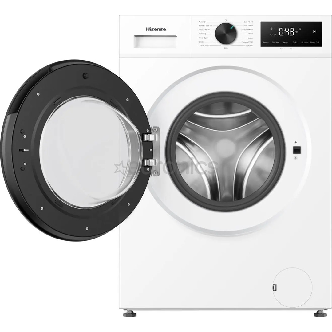 Hisense, 9 kg, dziļums 51 cm, 1400 apgr/min. - Veļas mazgājamā mašīna ar priekšējo ielādi