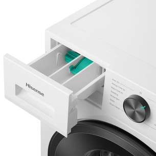Hisense, 7 kg, dziļums 43.5 cm, 1200 apgr/min., balta - Veļas mazgājamā mašīna ar priekšējo ielādi