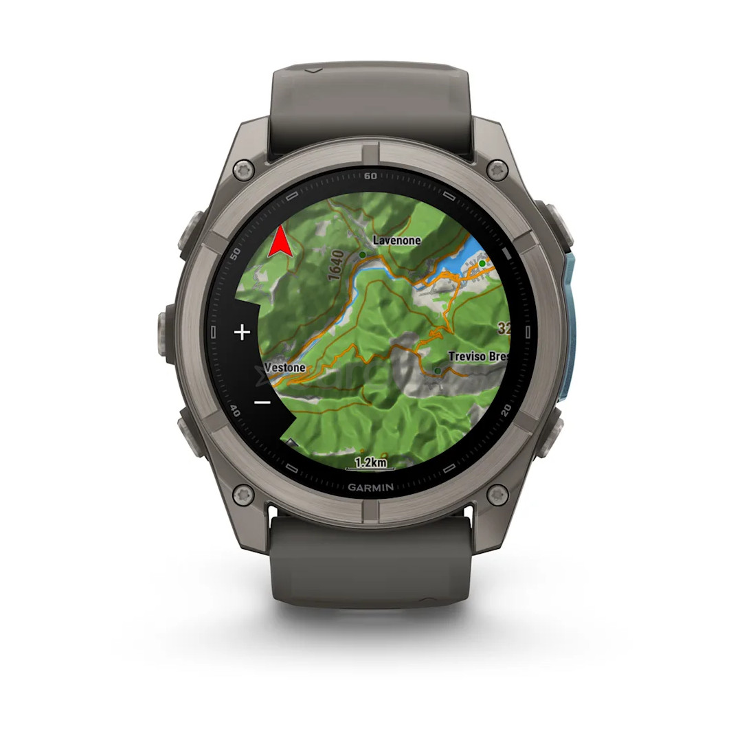 Garmin Fenix 9, 51 mm, titanium, grey - Sports watch