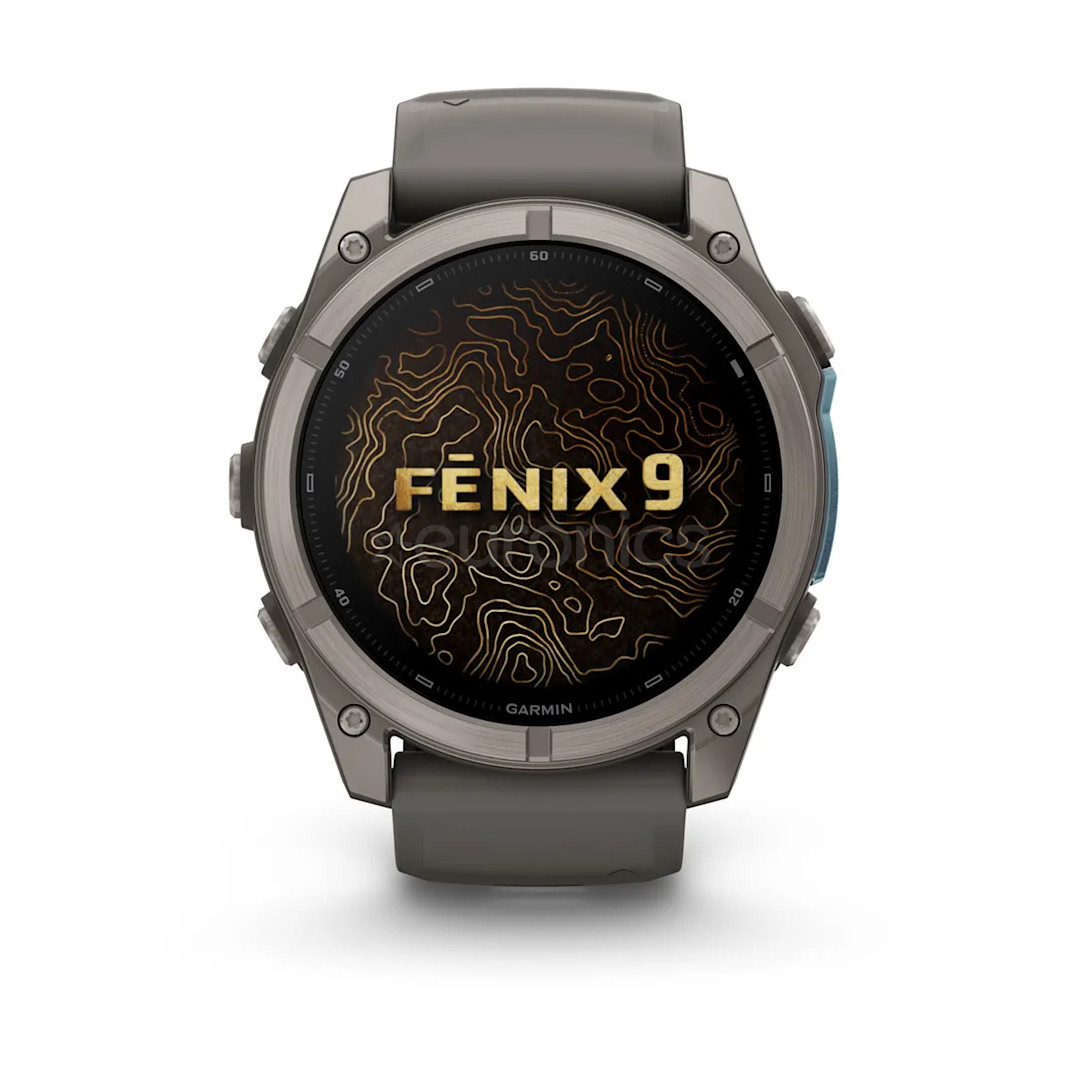 Garmin Fenix 9, 51 mm, titanium, grey - Sports watch