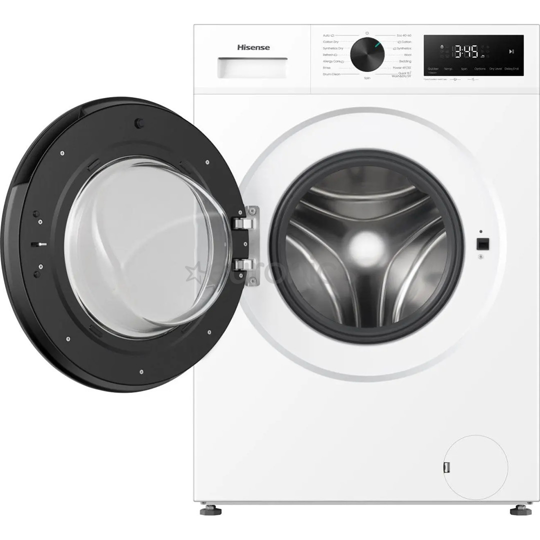Hisense, 11 kg / 7 kg, dziļums 59 cm, 1400 apgr/min. - Veļas mazgājamā mašīna ar žāvētāju
