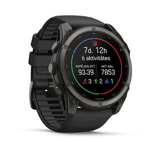 Garmin Fenix 9, 51 mm, titanium, black - Sports watch