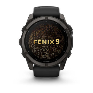Garmin Fenix 9, 51 mm, titanium, black - Sports watch