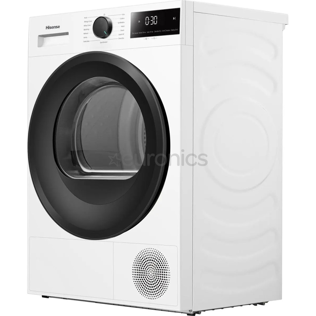 Hisense, 8 kg, dziļums 51 cm - Veļas žāvētājs