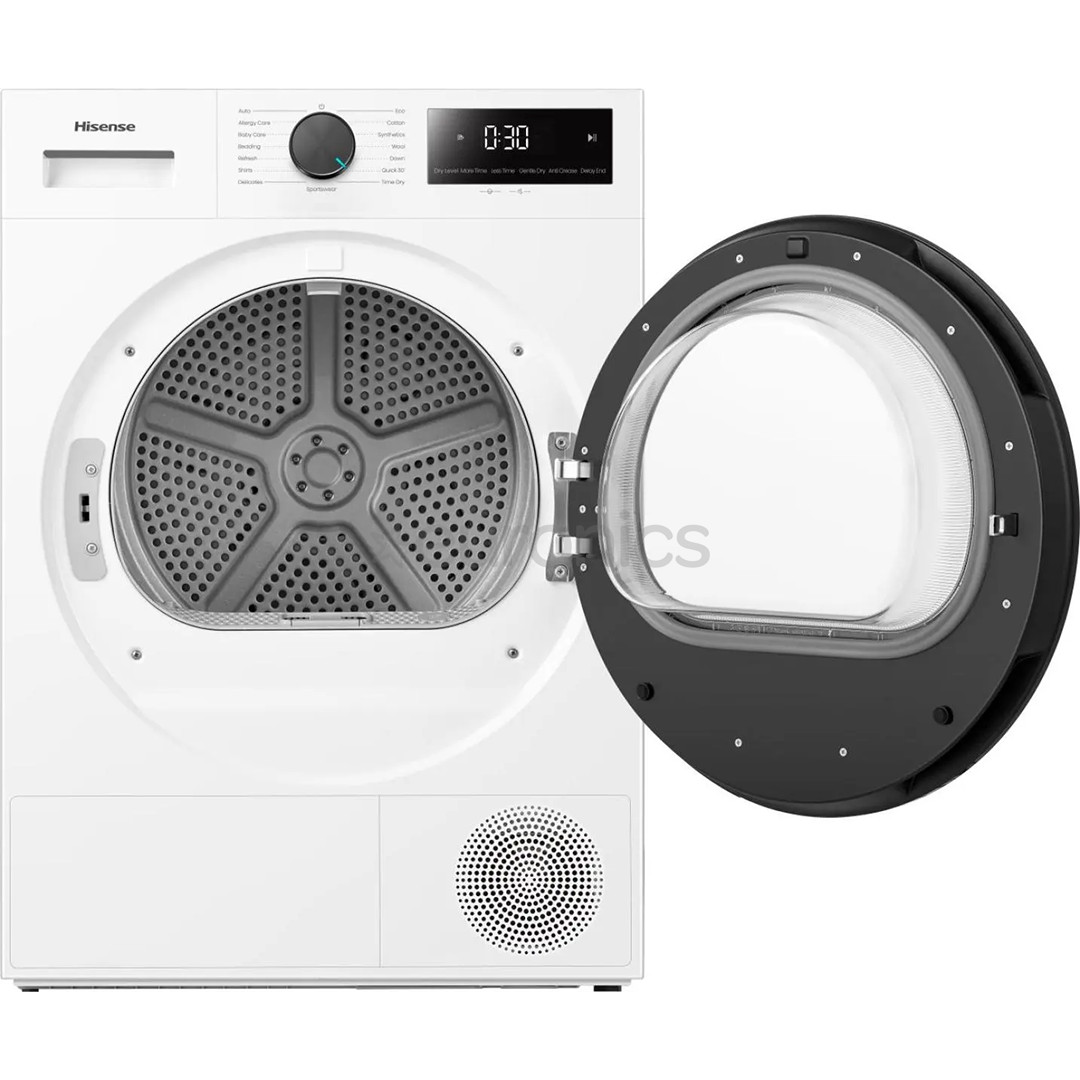 Hisense, 8 kg, dziļums 51 cm - Veļas žāvētājs