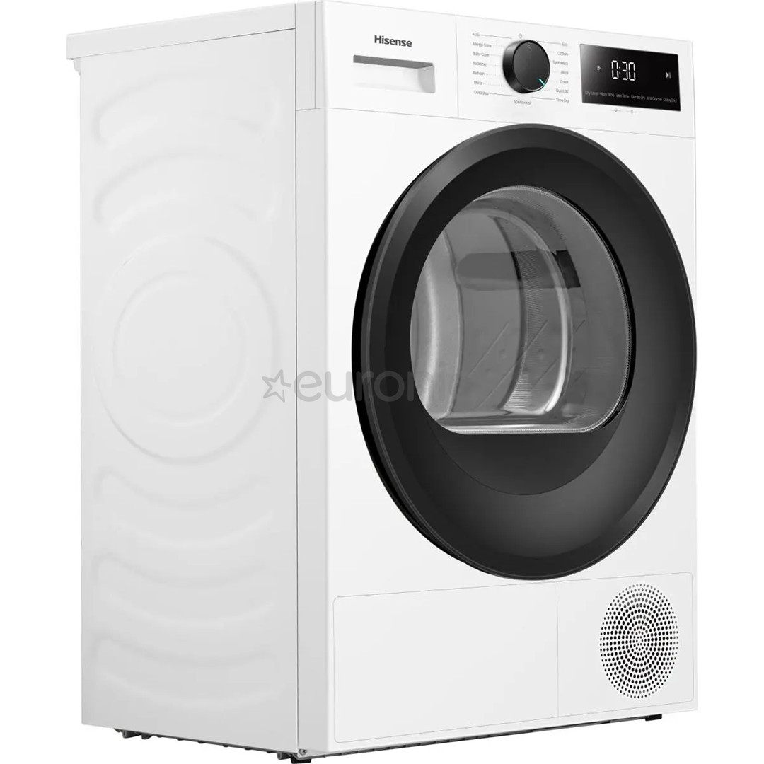 Hisense, 8 kg, dziļums 51 cm - Veļas žāvētājs