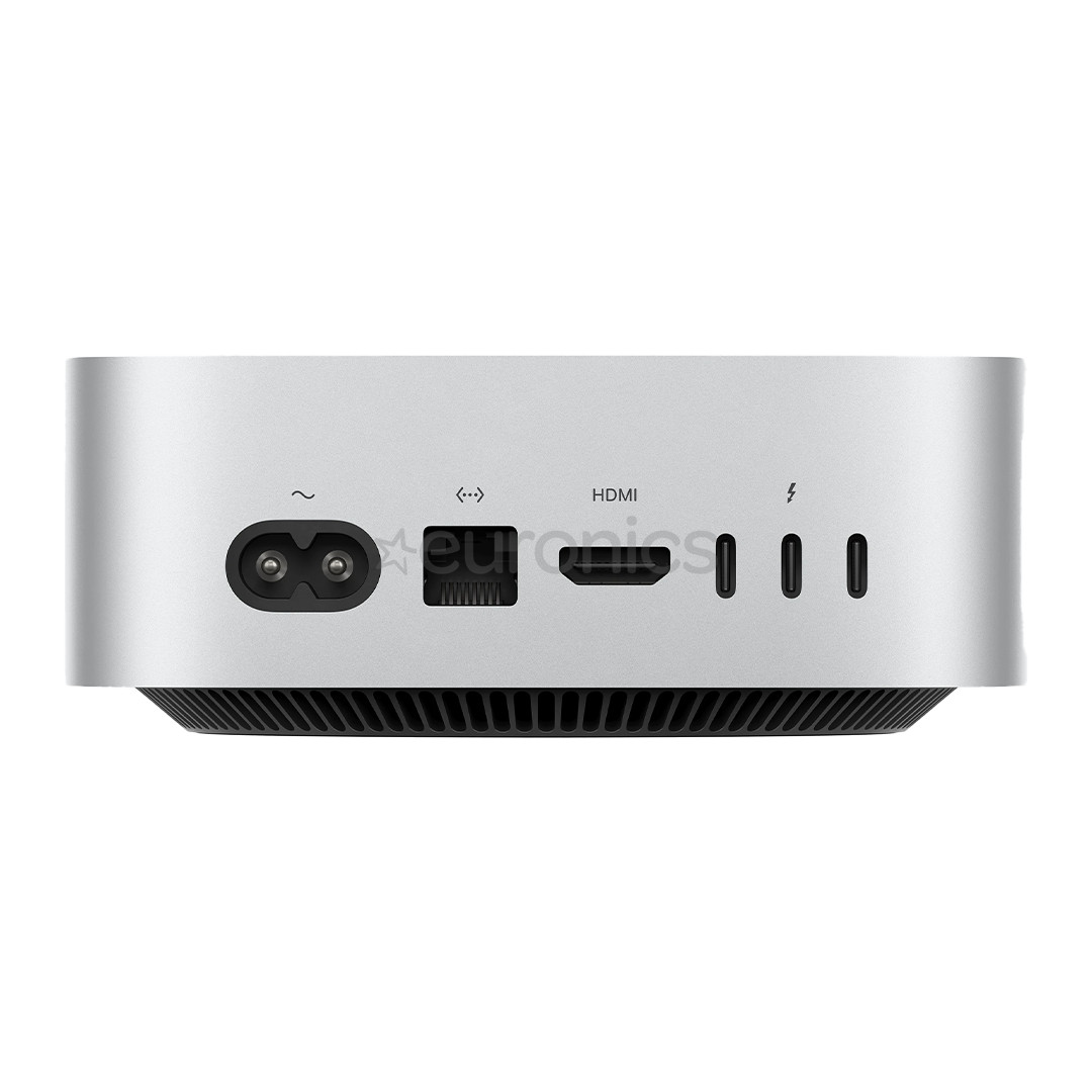 Apple Mac Mini 2026, M6, 12C/12C, 16 GB, 256 GB, silver - Desktop PC