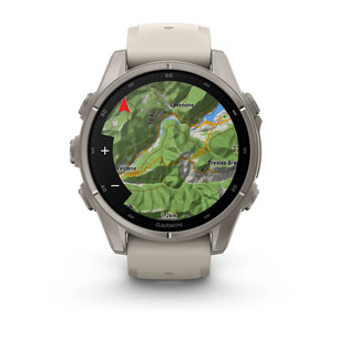 Garmin Fenix 9, 43 mm, titanium, fog grey - Sports watch