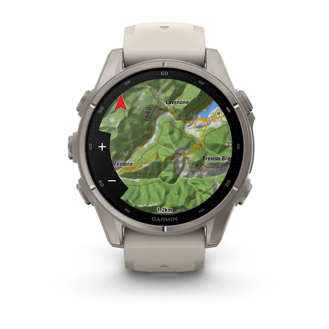 Garmin Fenix 9, 43 mm, titanium, fog grey - Sports watch