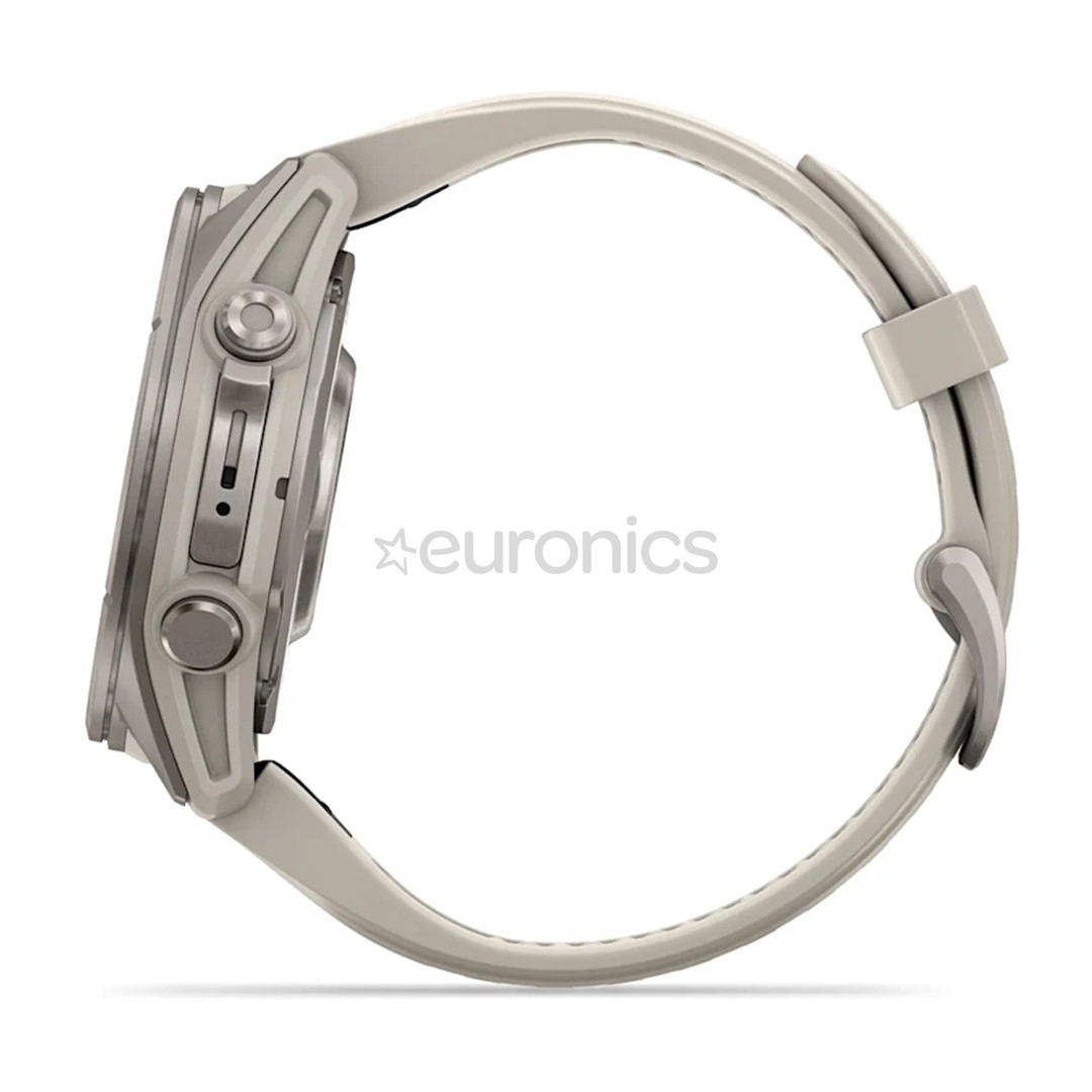 Garmin Fenix 9, 43 mm, titanium, fog grey - Sports watch