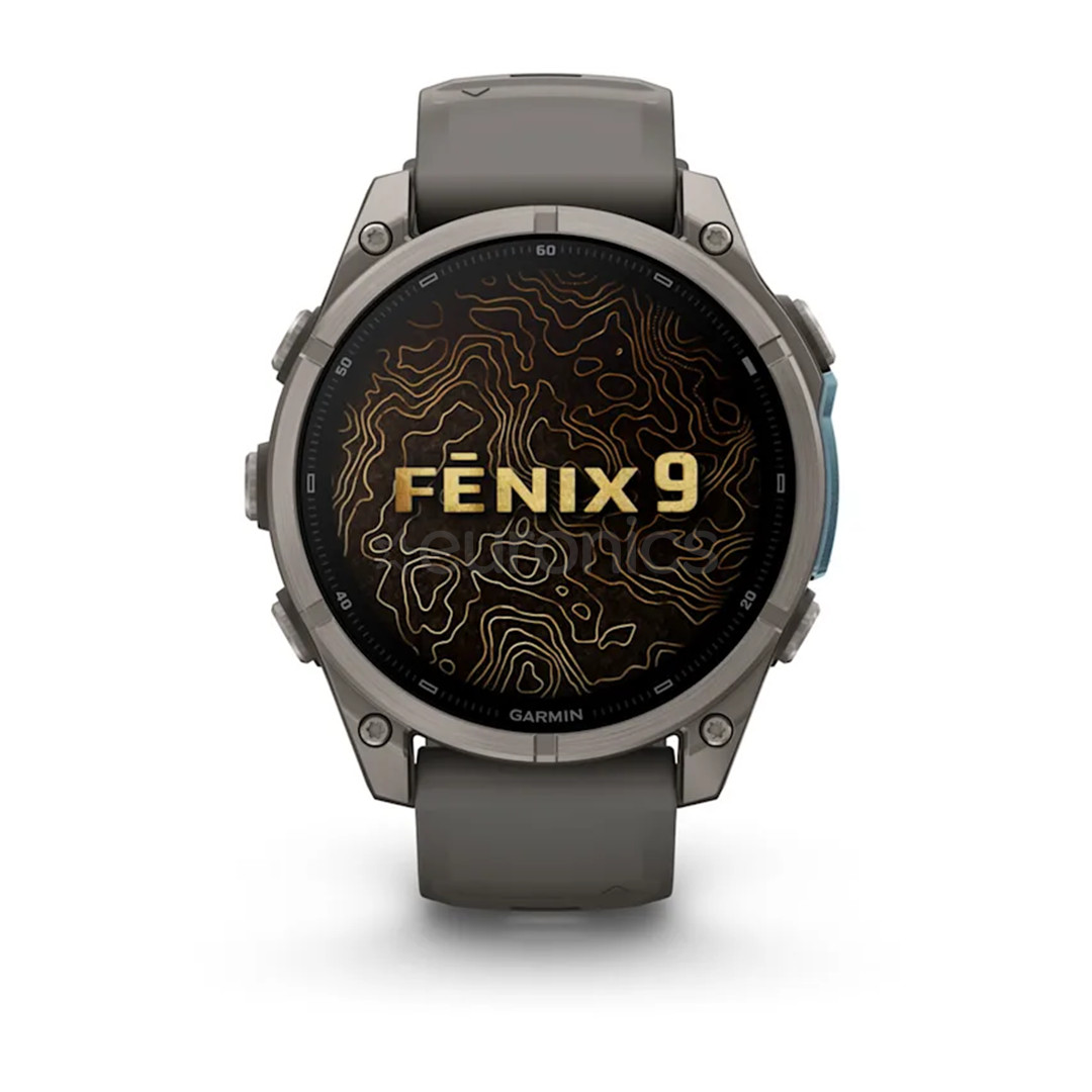 Garmin Fenix 9, 47 mm, titanium, grey - Sports watch
