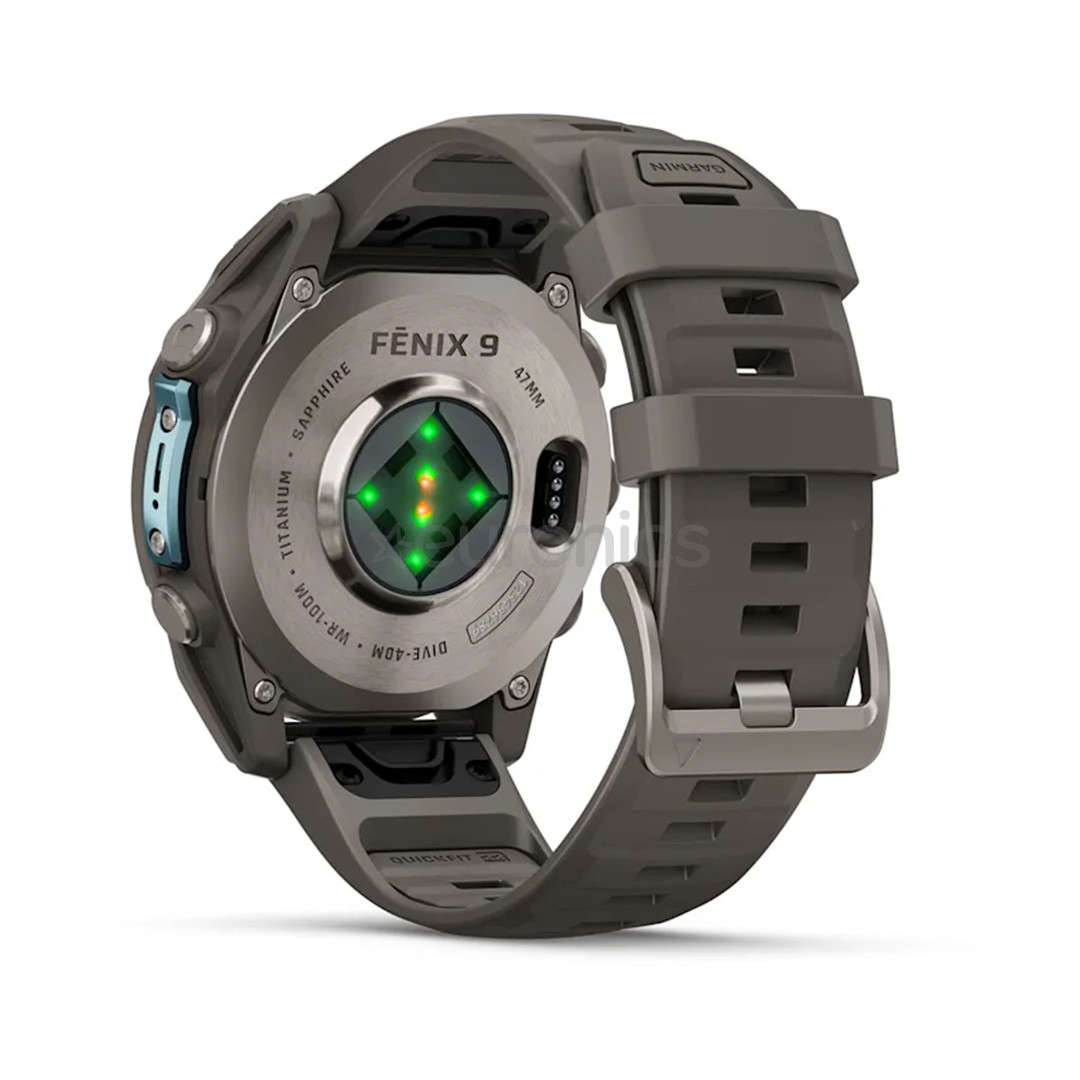 Garmin Fenix 9, 47 mm, titanium, grey - Sports watch