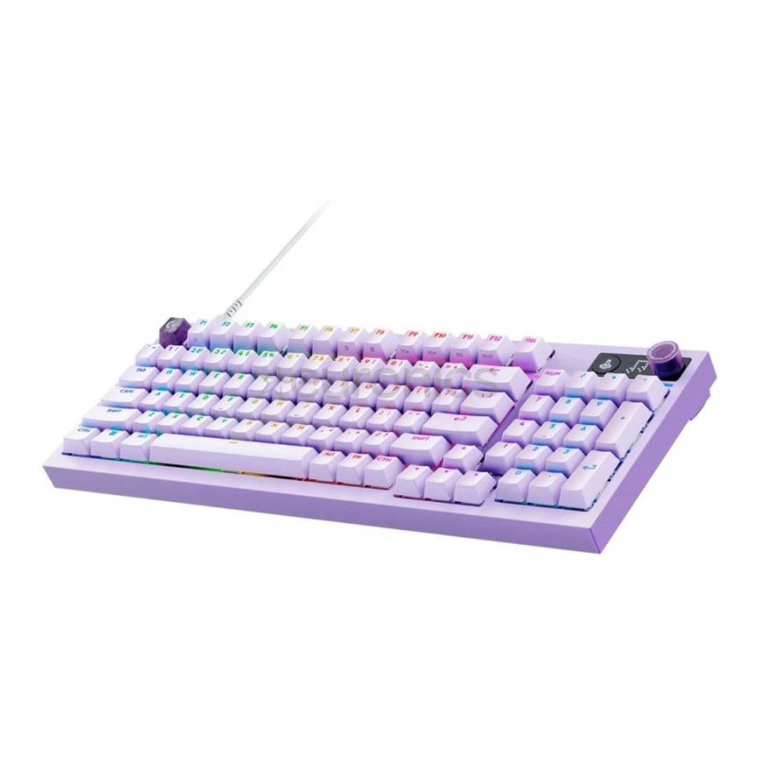 Logitech G316 X 98, Tactile, US, violeta - Klaviatūra