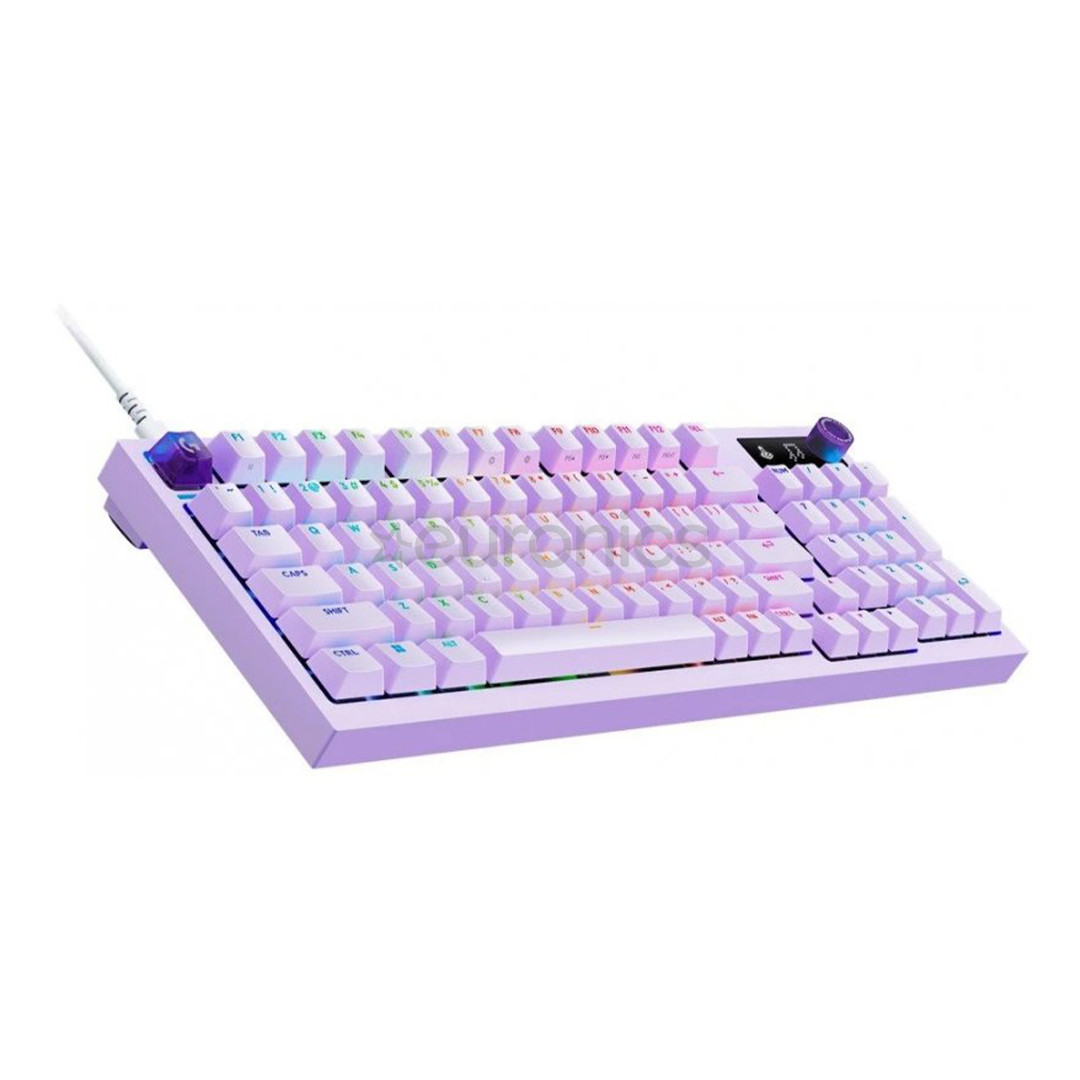 Logitech G316 X 98, Tactile, US, violeta - Klaviatūra