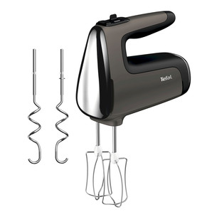 Tefal Powermix Silence, 850 W, tumši pelēka - Rokas mikseris HT660EE0
