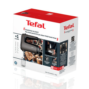 Tefal Powermix Silence, 850 W, tumši pelēka - Rokas mikseris