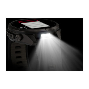 Garmin Fenix 9 Pro, 43 mm, black titanium, black / pebble grey - Sports watch