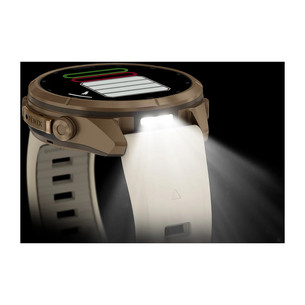 Garmin Fenix 9 Pro, 43 mm, LTE, gold titanium, cream / french grey - Sports watch