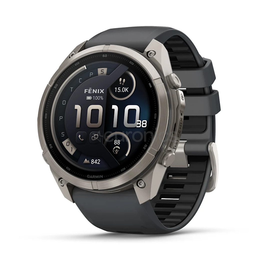 Garmin Fenix 9 Pro, 51 mm, inReach, titanium, black - Sports watch