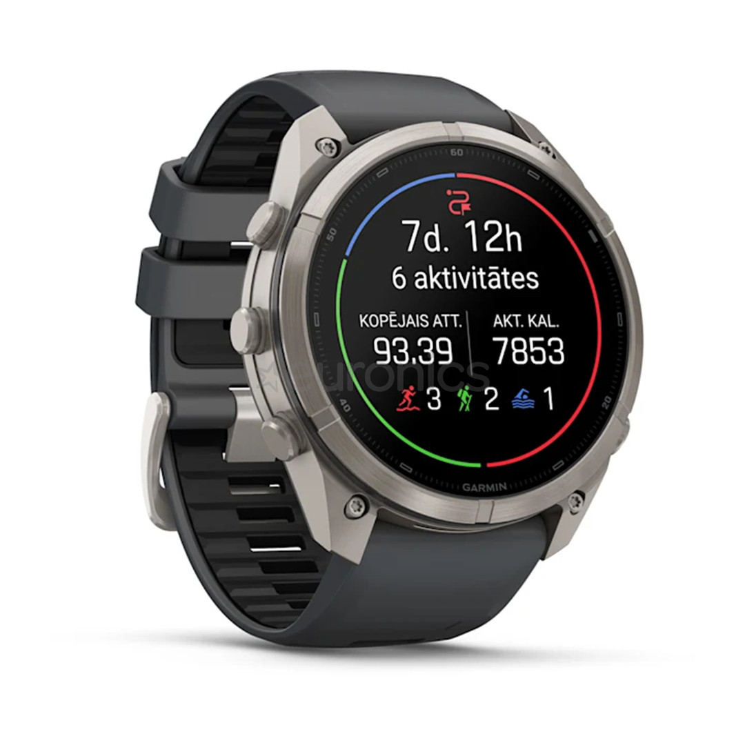 Garmin Fenix 9 Pro, 51 mm, inReach, titanium, black - Sports watch