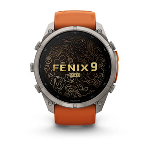 Garmin Fenix 9 Pro, 51 mm, inReach, titanium, orange - Sports watch 010-04337-01
