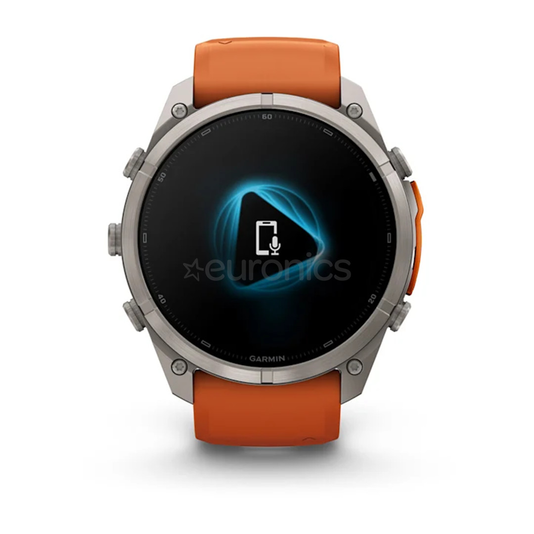 Garmin Fenix 9 Pro, 51 mm, inReach, titanium, orange - Sports watch