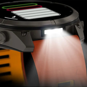 Garmin Fenix 9 Pro, 51 mm, inReach, titanium, orange - Sports watch