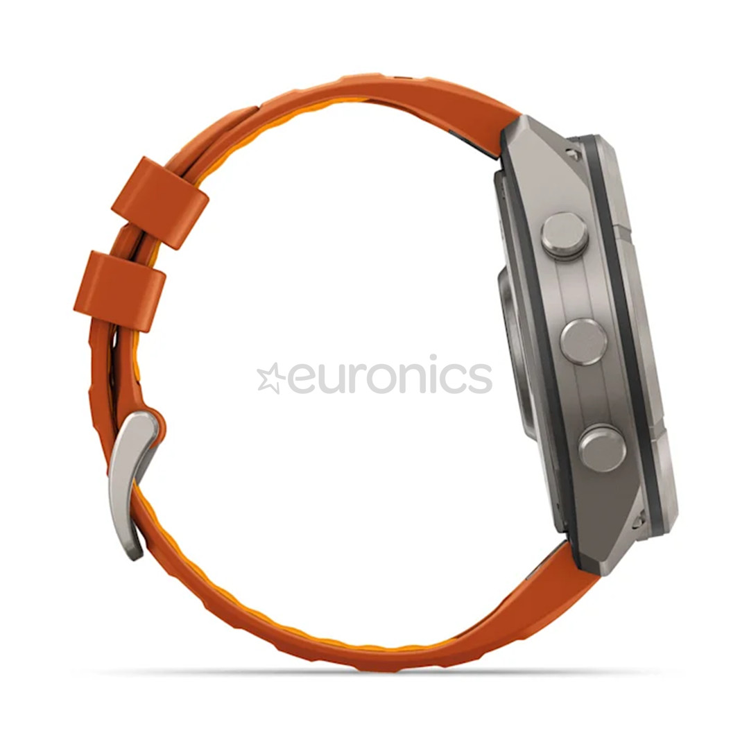 Garmin Fenix 9 Pro, 51 mm, inReach, titanium, orange - Sports watch
