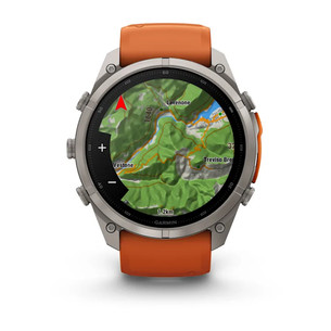 Garmin Fenix 9 Pro, 51 mm, inReach, titanium, orange - Sports watch